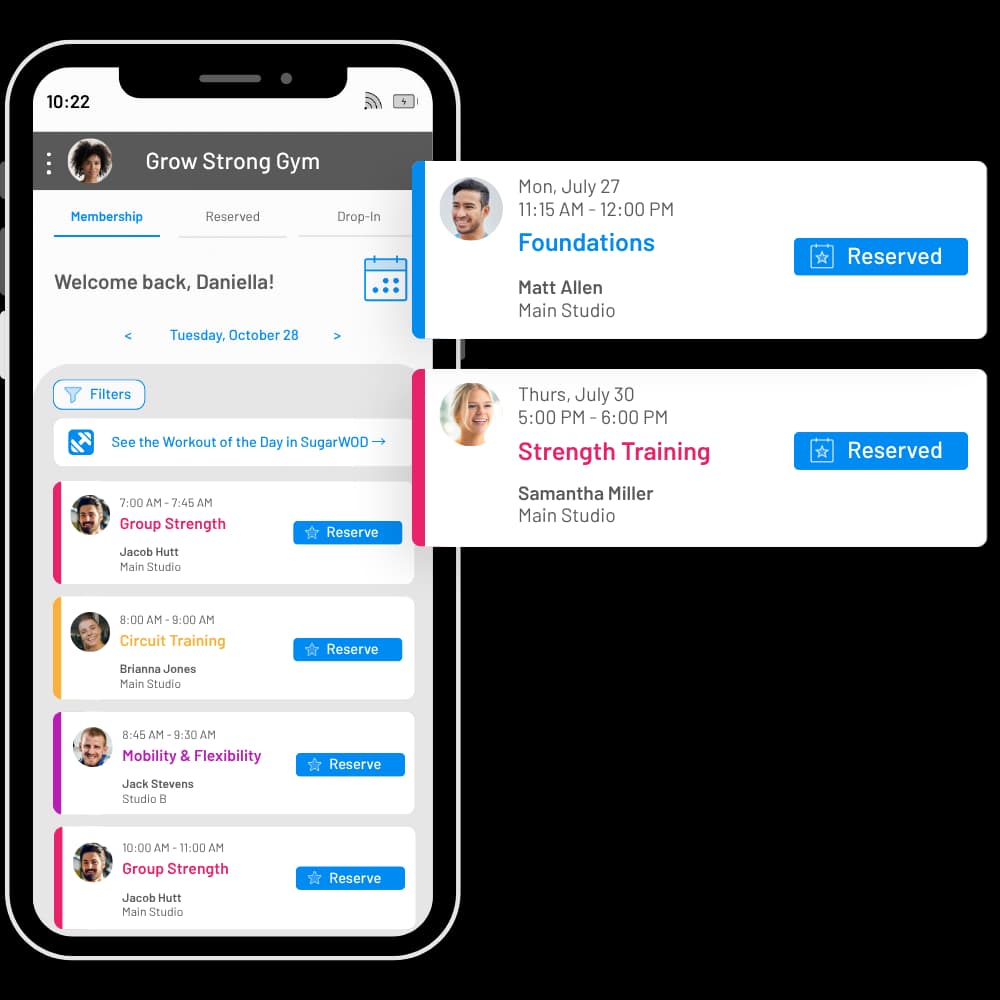 Your gym. Your brand. Your app.