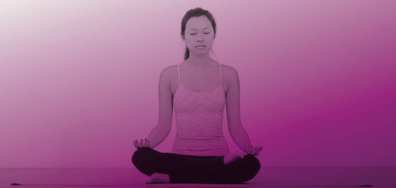 lotus pose