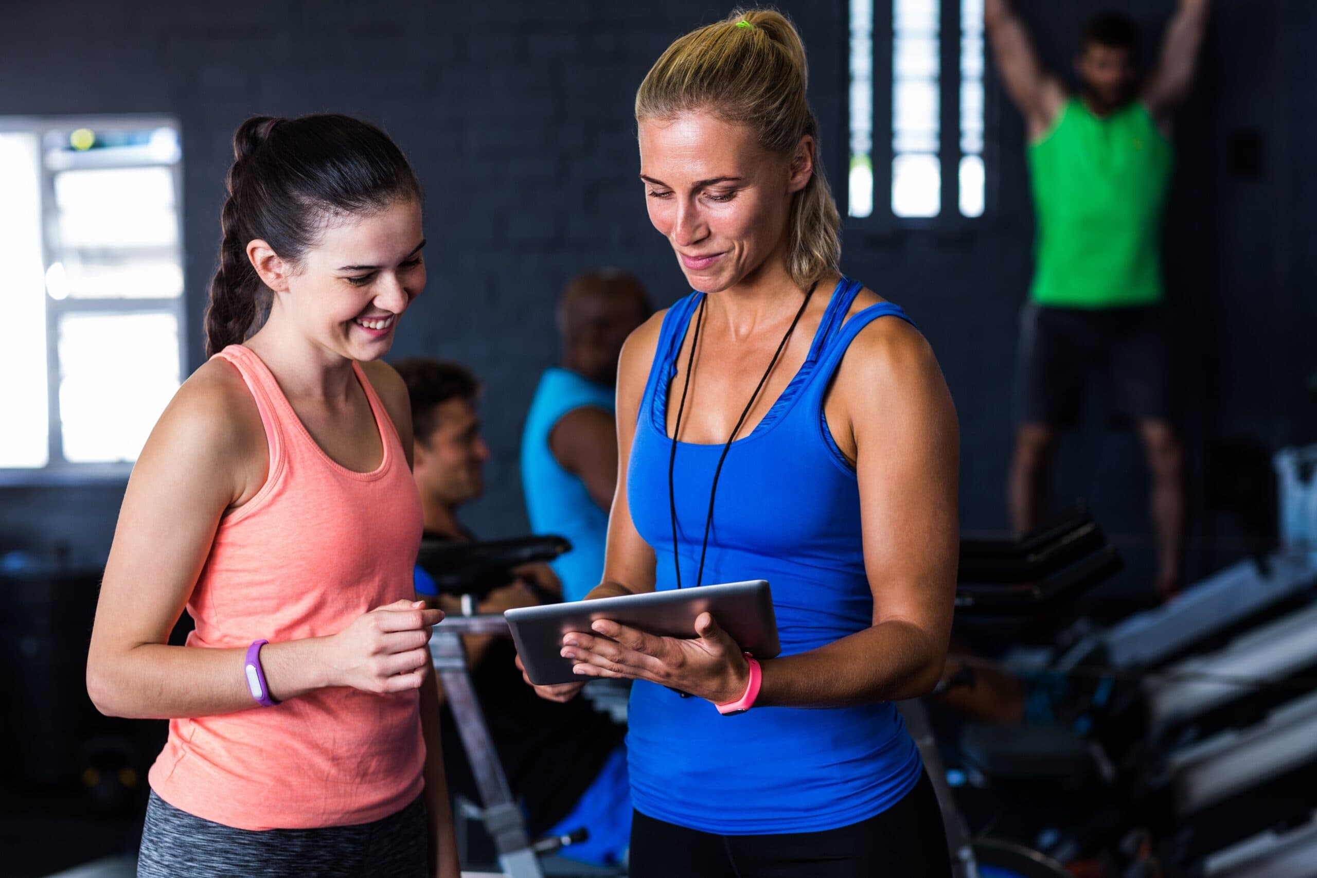 Martial arts instructor managing student progress and attendance using Zen Planner CRM software.