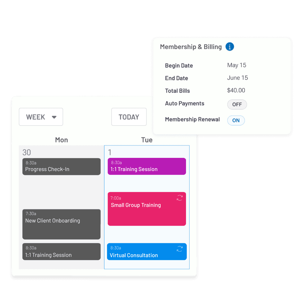 Scheduling that works for you and your clients