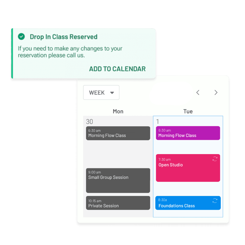 Scheduling and booking, simplified